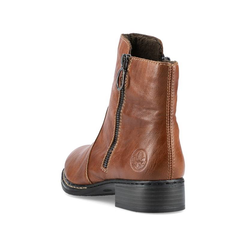 Rieker Artikelnummer 73450-22 Rieker Damen Stiefeletten Karamellbraun