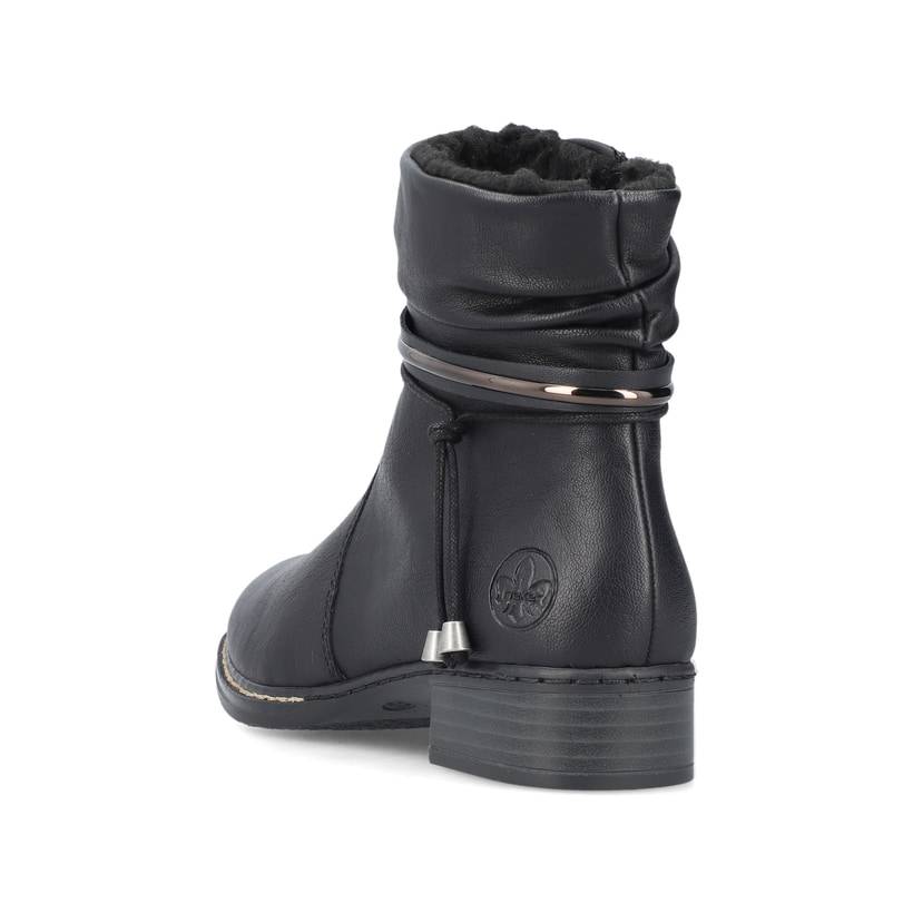 Rieker Artikelnummer 73456-00 Rieker Damen Stiefeletten Nachtschwarz