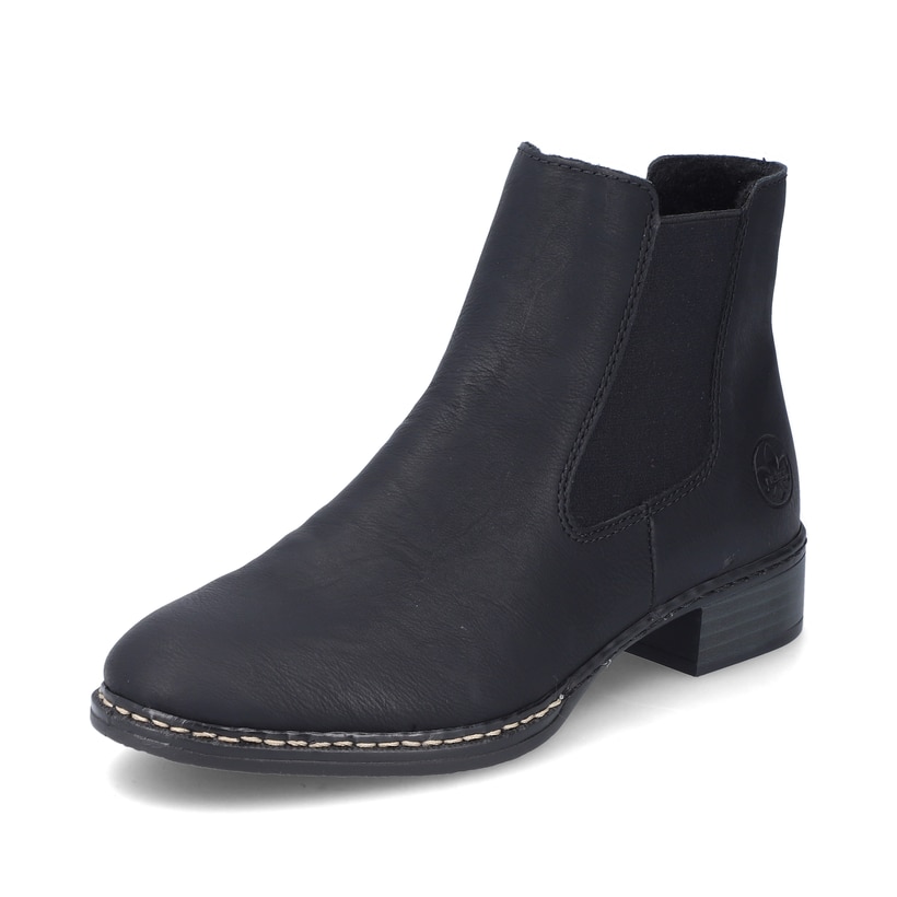 Rieker Artikelnummer 73464-00 Rieker Damen Chelsea Boots Nachtschwarz