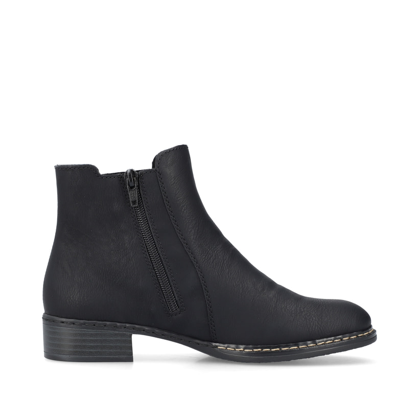 Rieker Artikelnummer 73464-00 Rieker Damen Chelsea Boots Nachtschwarz