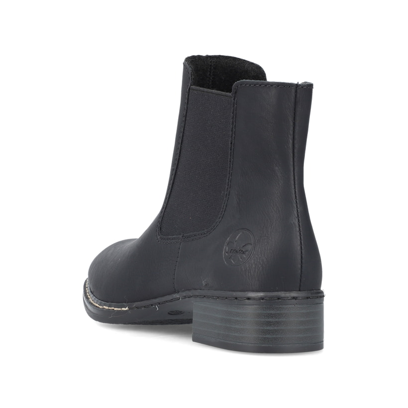 Rieker Artikelnummer 73464-00 Rieker Damen Chelsea Boots Nachtschwarz