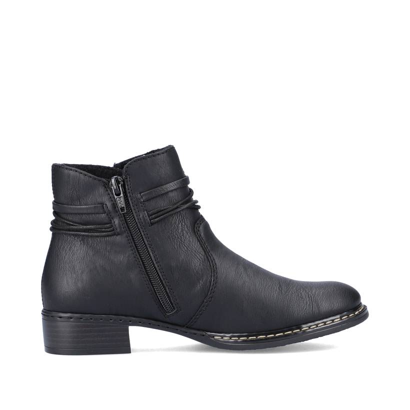 Rieker Artikelnummer 73488-00 Rieker Damen Stiefeletten Tiefschwarz