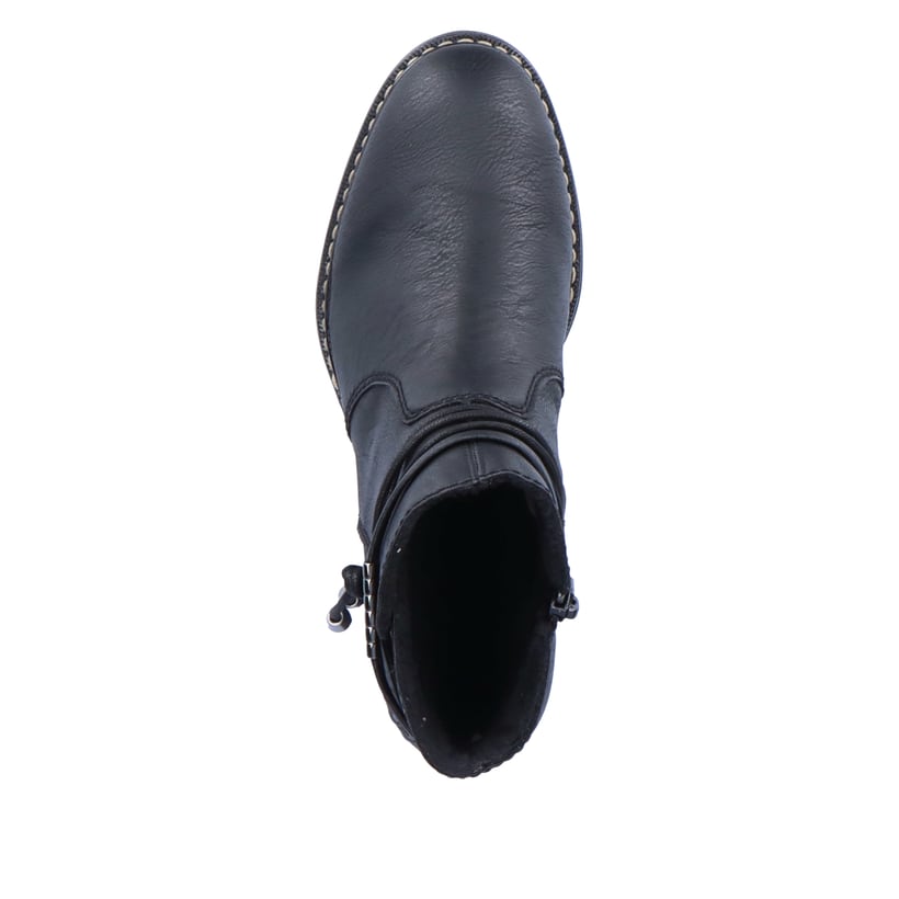 Rieker Artikelnummer 73488-00 Rieker Damen Stiefeletten Tiefschwarz