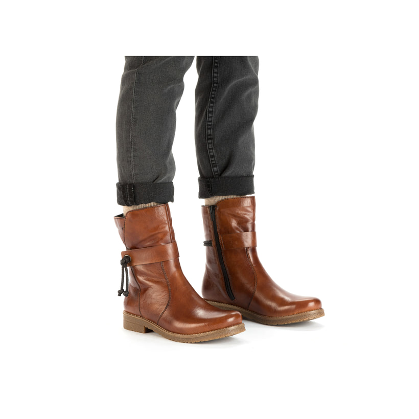 Rieker Artikelnummer 73551-24 Rieker Damen Kurzstiefel Fuchsbraun