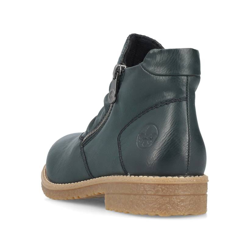 Rieker Artikelnummer 73553-54 Rieker Damen Kurzstiefel Blaugrün