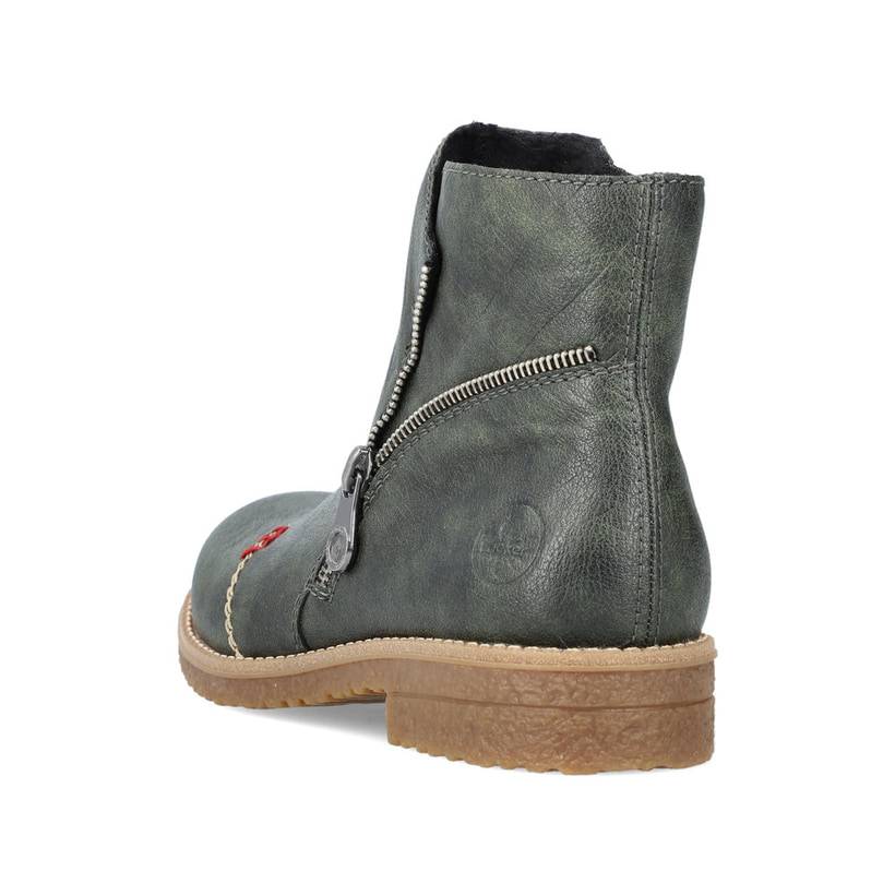 Rieker Artikelnummer 73571-55 Rieker Damen Kurzstiefel Olivgrün