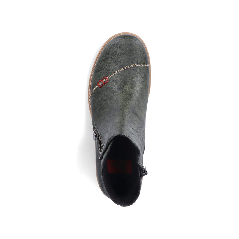 Rieker Artikelnummer 73571-55 Rieker Damen Kurzstiefel Olivgrün