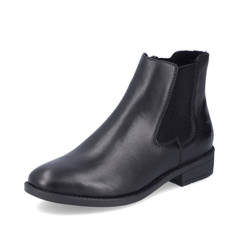 Rieker Artikelnummer 73670-00 Rieker Damen Chelsea Boots Tiefschwarz