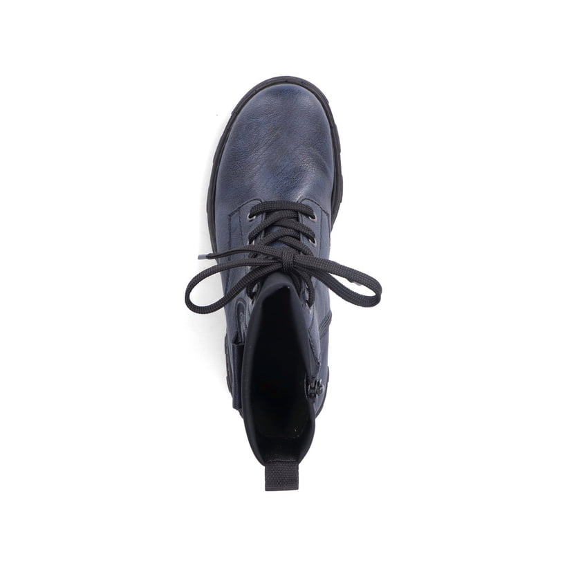 Rieker Artikelnummer 74640-14 Rieker Damen Biker Boots Marineblau