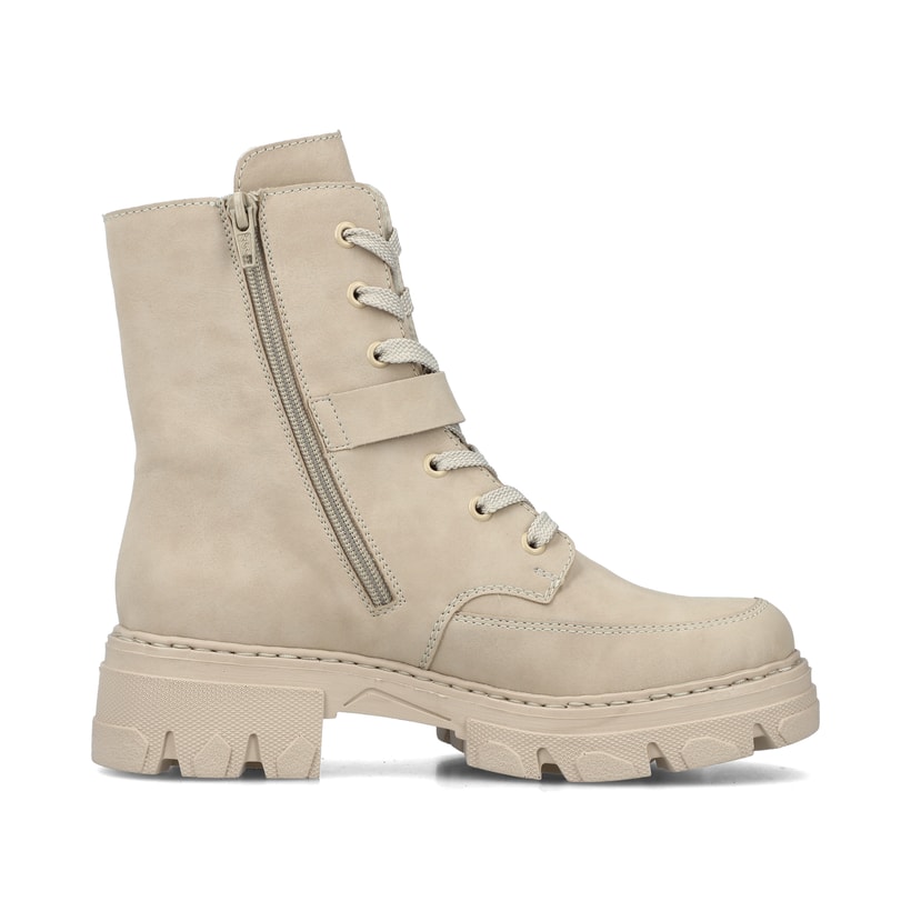 Rieker Artikelnummer 74642-62 Rieker Damen Biker Boots Hellbeige