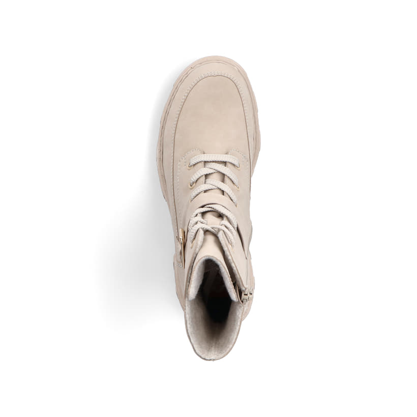 Rieker Artikelnummer 74642-62 Rieker Damen Biker Boots Hellbeige