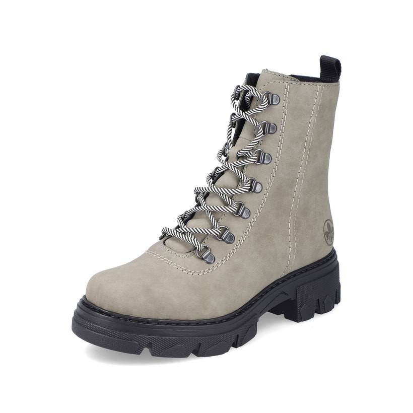Rieker Artikelnummer 74643-52 Rieker Damen Biker Boots Mintgrün