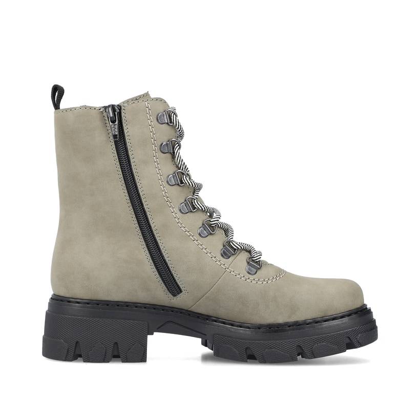 Rieker Artikelnummer 74643-52 Rieker Damen Biker Boots Mintgrün