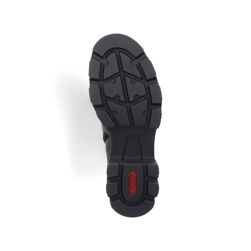 Rieker Artikelnummer 74644-45 Rieker Damen Biker Boots Mondgrau