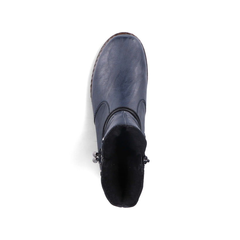 Rieker Artikelnummer 75160-14 Rieker Damen Kurzstiefel Marineblau