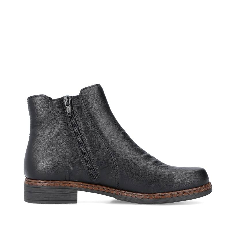 Rieker Artikelnummer 75170-00 Rieker Damen Chelsea Boots Nachtschwarz