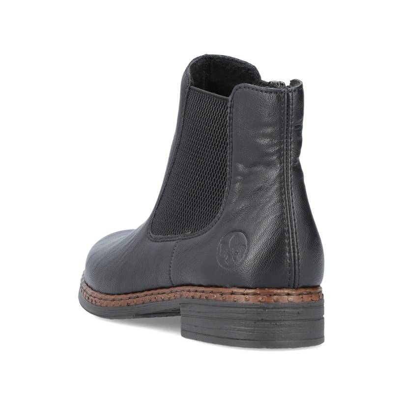 Rieker Artikelnummer 75170-00 Rieker Damen Chelsea Boots Nachtschwarz
