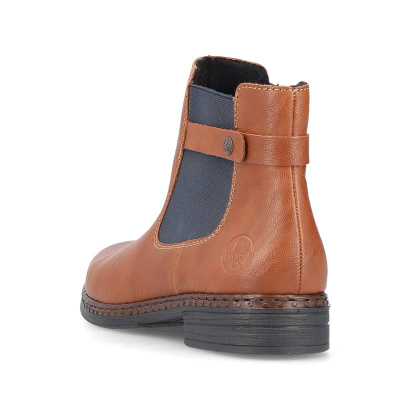 Rieker Artikelnummer 75171-22 Rieker Damen Chelsea Boots Fuchsbraun