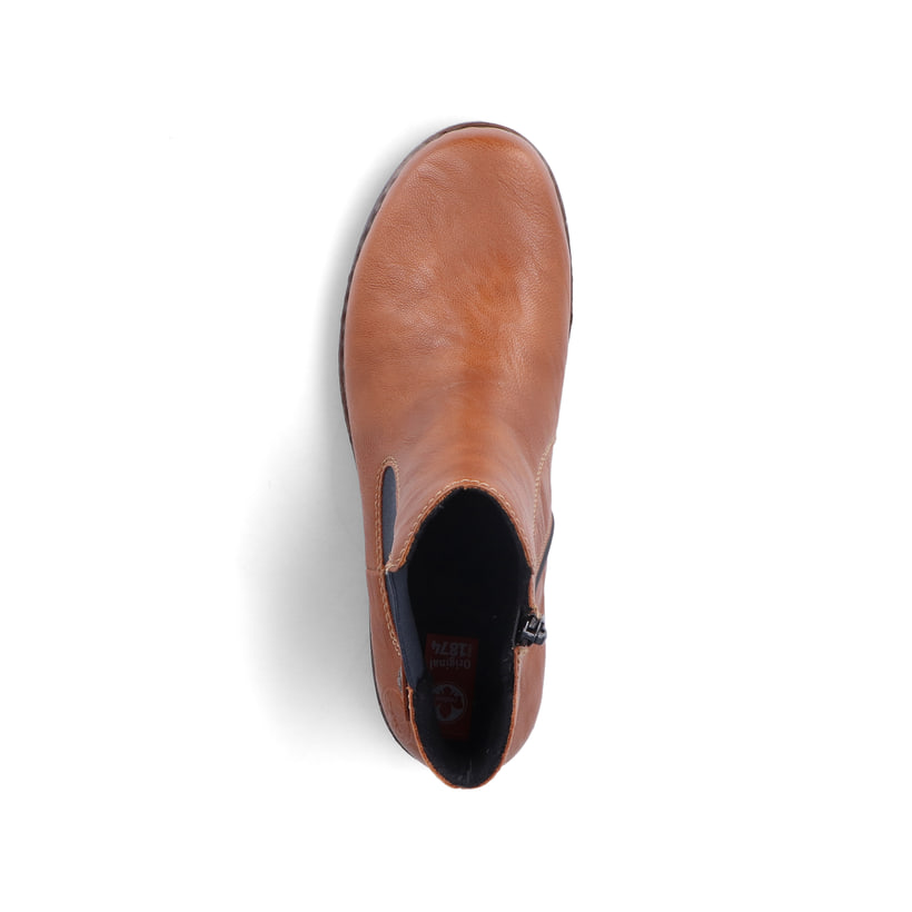 Rieker Artikelnummer 75171-22 Rieker Damen Chelsea Boots Fuchsbraun