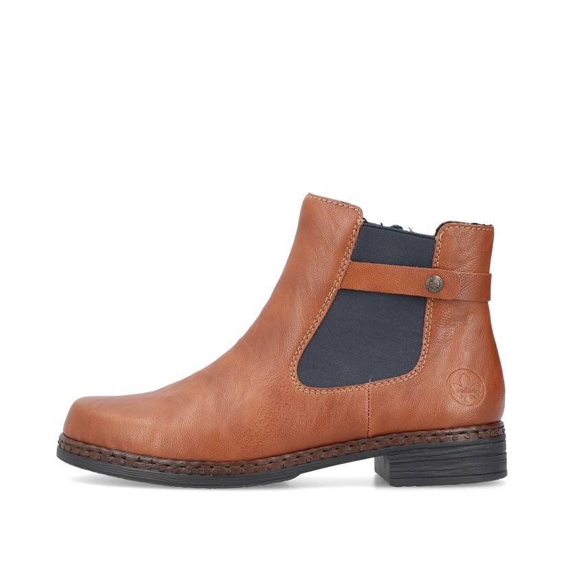 Rieker Artikelnummer 75171-22 Rieker Damen Chelsea Boots fuchsbraun