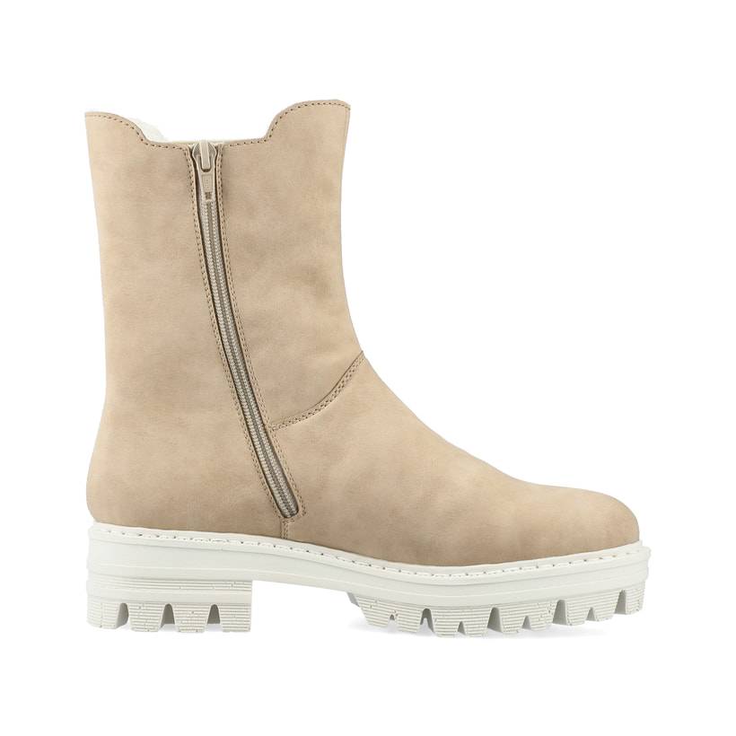 Rieker Artikelnummer 76190-60 Rieker Damen Chelsea Boots Sandbeige
