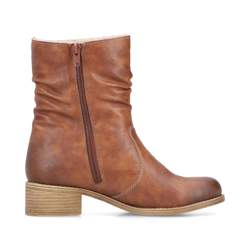 Rieker Artikelnummer 76581-24 Rieker Damen Stiefeletten Nougatbraun