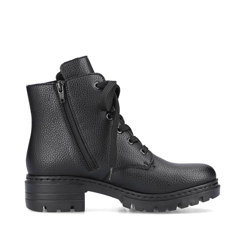 Rieker Artikelnummer 76840-00 Rieker Damen Biker Boots Nachtschwarz