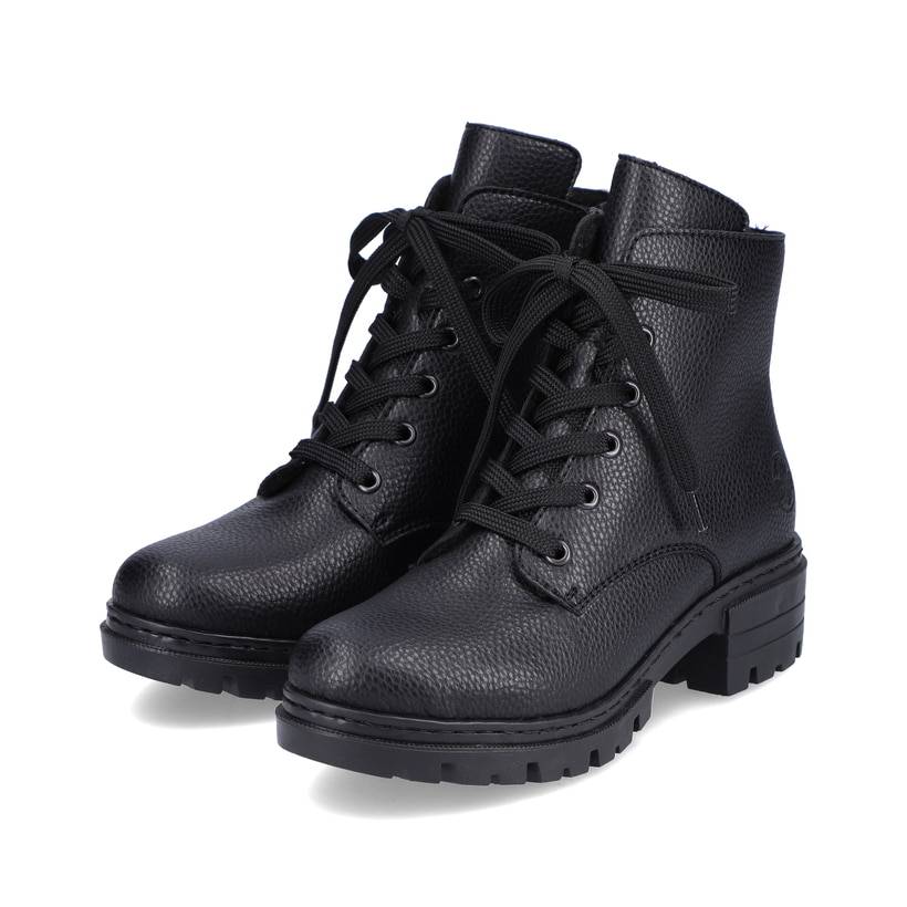 Rieker Artikelnummer 76840-00 Rieker Damen Biker Boots nachtschwarz
