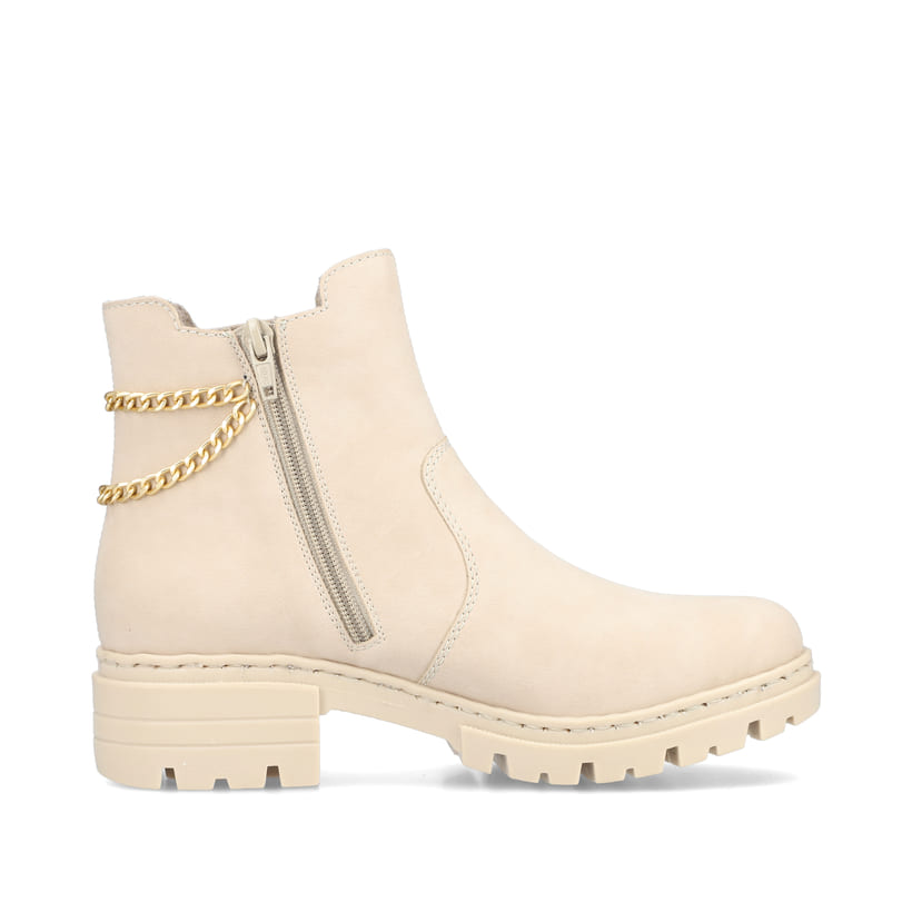 Rieker Artikelnummer 76862-62 Rieker Damen Chelsea Boots Hellbeige