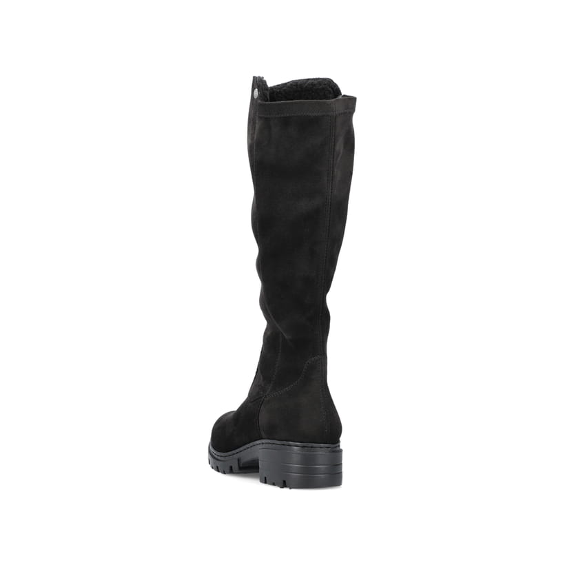 Rieker Artikelnummer 76890-00 Rieker Damen Hochschaftstiefel Tiefschwarz