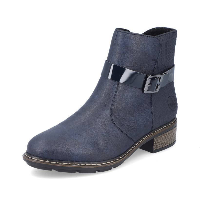 Rieker Artikelnummer 77261-14 Rieker Damen Kurzstiefel Azurblau