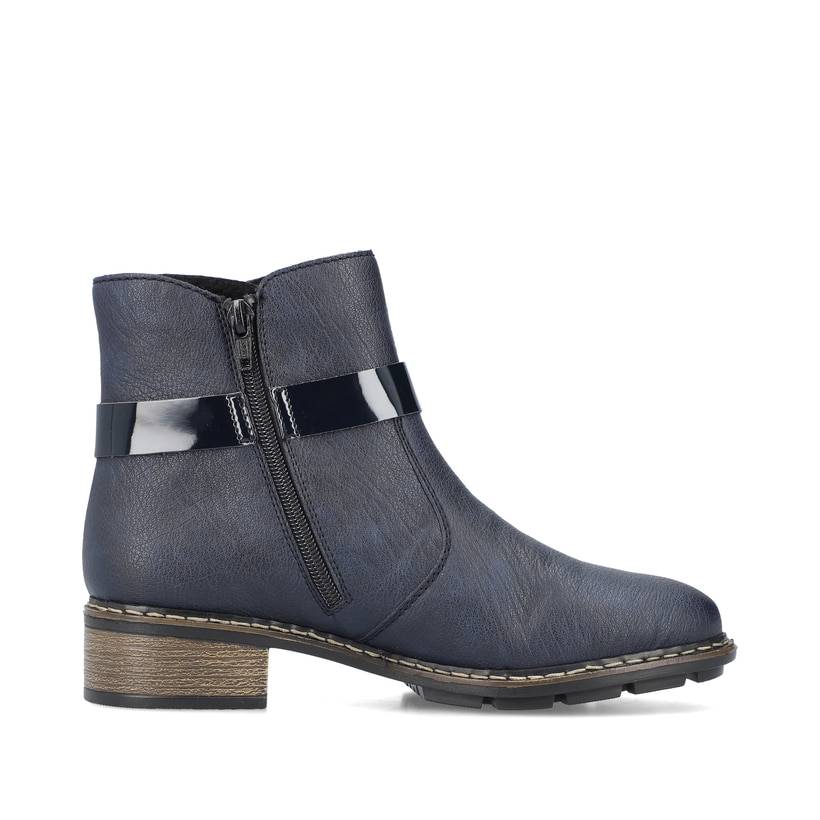 Rieker Artikelnummer 77261-14 Rieker Damen Kurzstiefel Azurblau