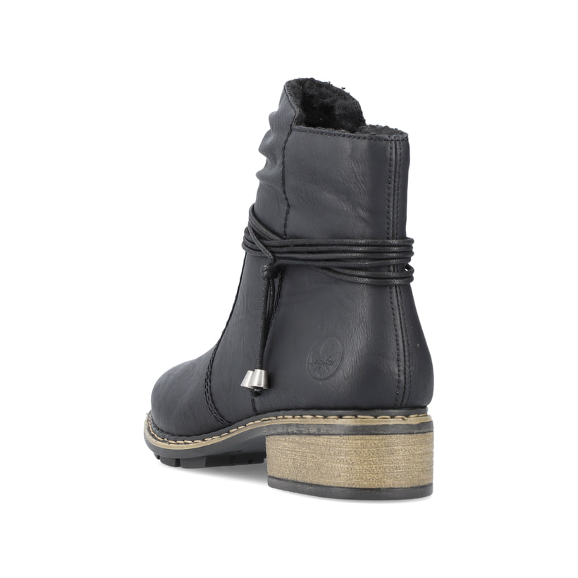 Rieker Artikelnummer 77263-00 Rieker Damen Kurzstiefel Nachtschwarz