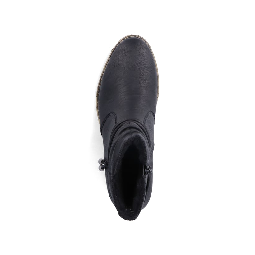 Rieker Artikelnummer 77263-00 Rieker Damen Kurzstiefel Nachtschwarz