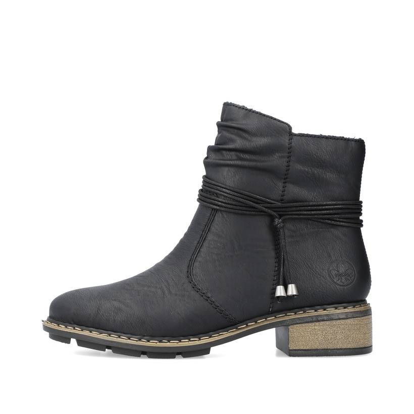 Rieker Artikelnummer 77263-00 Rieker Damen Kurzstiefel nachtschwarz