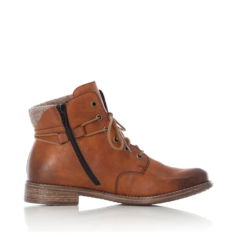 Rieker Artikelnummer 77423-22 Rieker Damen Schnürstiefel Zimtbraun