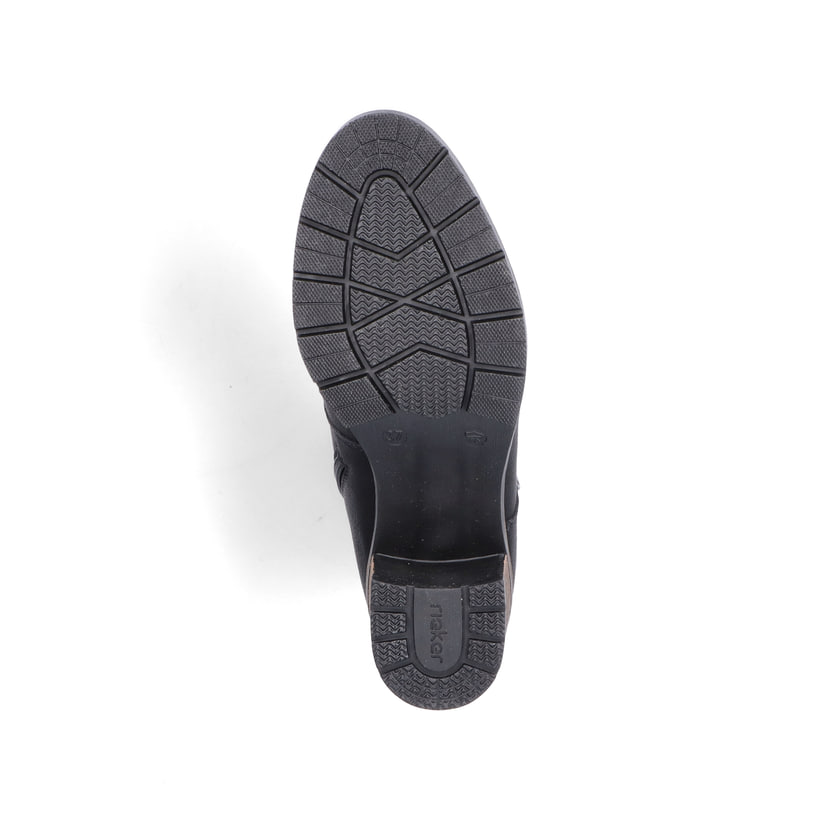 Rieker Artikelnummer 77520-00 Rieker Damen Stiefeletten Stahlschwarz