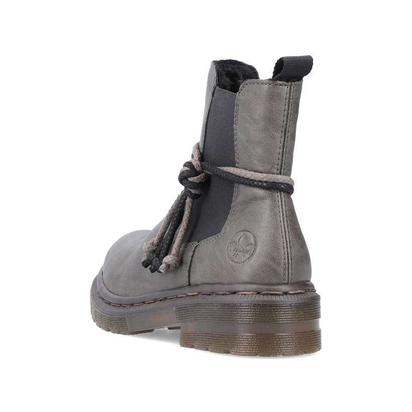 Rieker Artikelnummer 78272-45 Rieker Damen Chelsea Boots Silbergrau