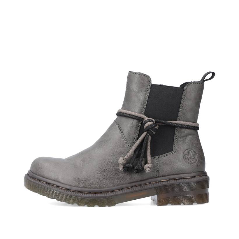 Rieker Artikelnummer 78272-45 Rieker Damen Chelsea Boots silbergrau