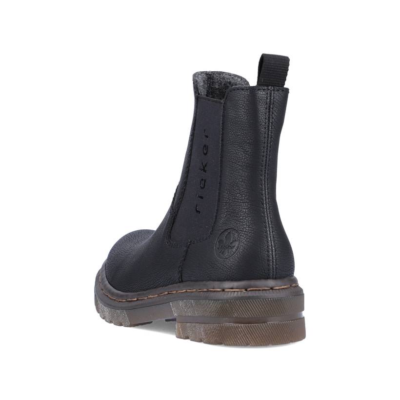 Rieker Artikelnummer 78292-00 Rieker Damen Chelsea Boots Asphaltschwarz