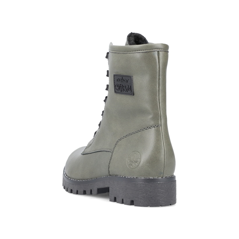 Rieker Artikelnummer 78510-54 Rieker Damen Biker Boots Graugrün