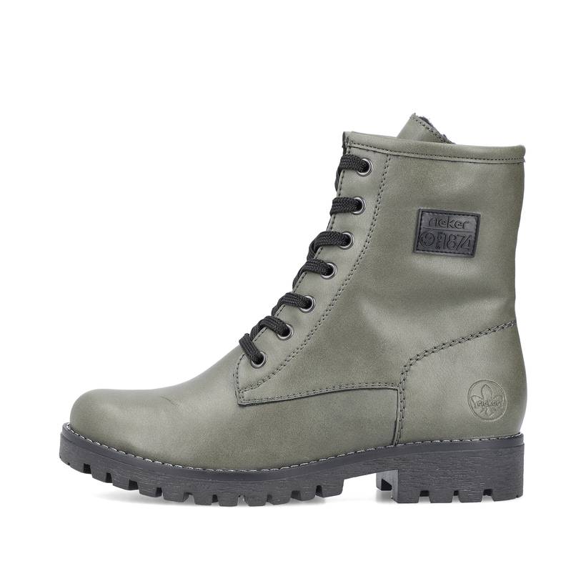Rieker Artikelnummer 78510-54 Rieker Damen Biker Boots graugrün