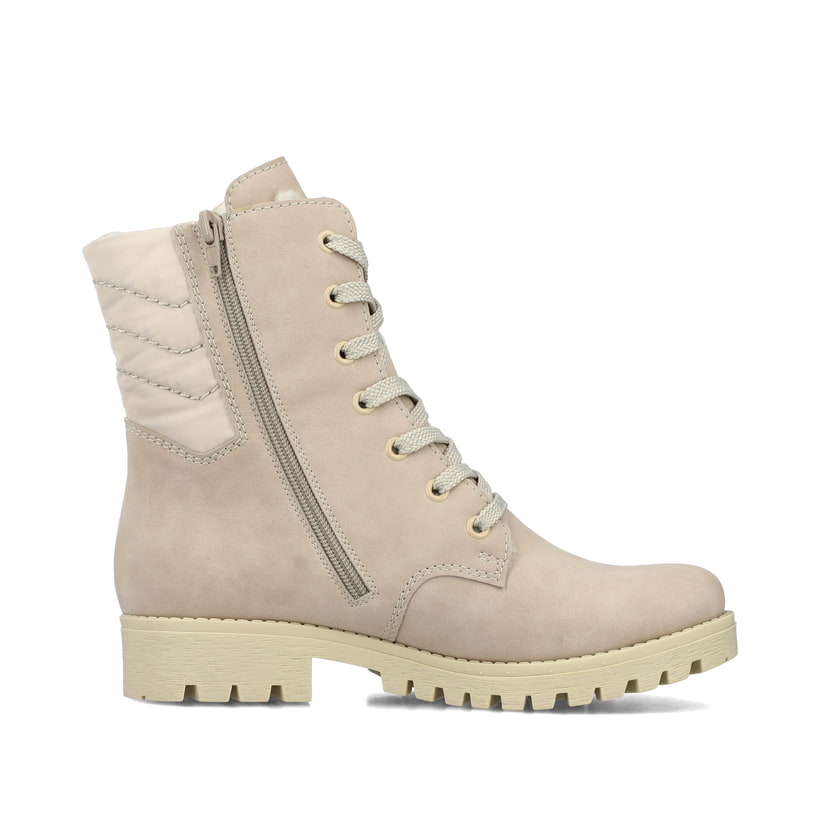 Rieker Artikelnummer 78520-62 Rieker Damen Biker Boots Sandbeige