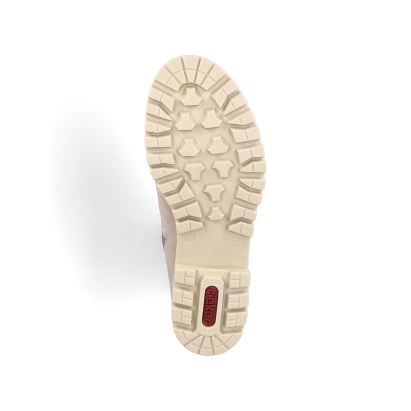 Rieker Artikelnummer 78520-62 Rieker Damen Biker Boots Sandbeige