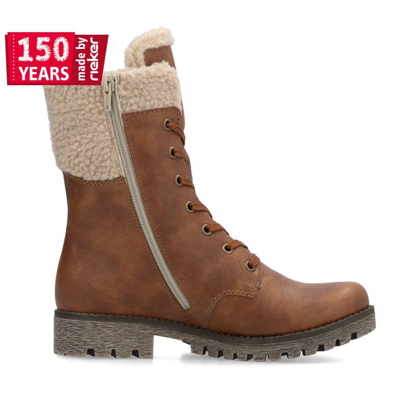 Rieker Artikelnummer 78522-24 Rieker Damen Stiefeletten Nougatbraun