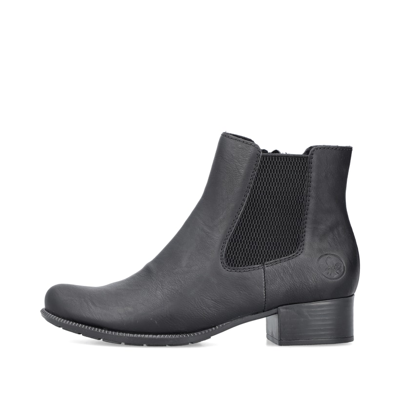 Rieker Artikelnummer 78600-01 Rieker Damen Chelsea Boots mitternachtsschwarz