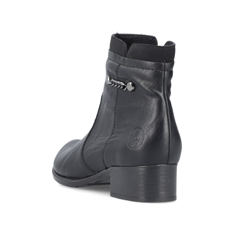 Rieker Artikelnummer 78660-00 Rieker Damen Stiefeletten Nachtschwarz
