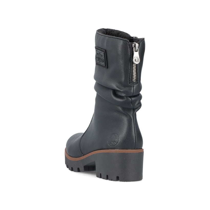 Rieker Artikelnummer 79260-00 Rieker Damen Kurzstiefel Nachtschwarz