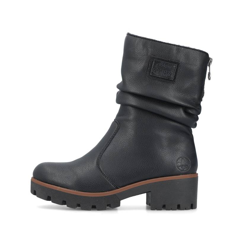 Rieker Artikelnummer 79260-00 Rieker Damen Kurzstiefel nachtschwarz