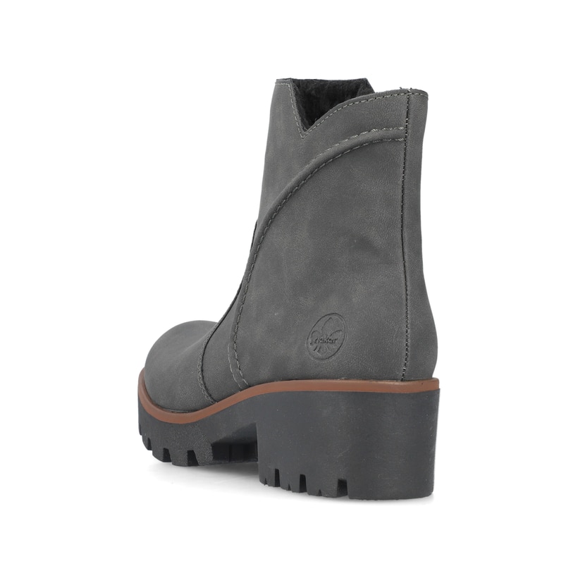Rieker Artikelnummer 79261-45 Rieker Damen Kurzstiefel Dunkelgrau